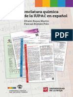 Nomenclatura Química y Normas de la IUPAC