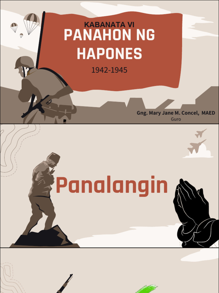 FILPAN030 K6 Panahon-ng-Hapones | PDF