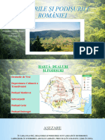 Dealurile Și Podișurile României - Lecție Clasa A IV-a