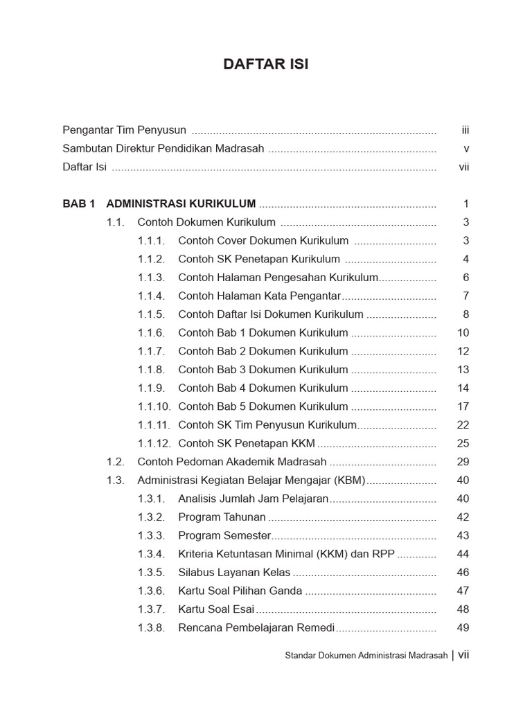 Standar Dokumen Administrasi Madrasah Lewat Studi Dokumen Pemenuhan Snp
