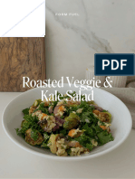 Roasted Veggie Kale Salad