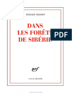 Sylvain Tesson - Dans les forêts de Sibérie www.olivierdesvaux.com