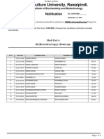 BS (Microbiology) (Evening)