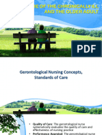 Geriatrics Module 4 Day 11 12 Gerontological Nursing Concepts Standards of Care 2 2