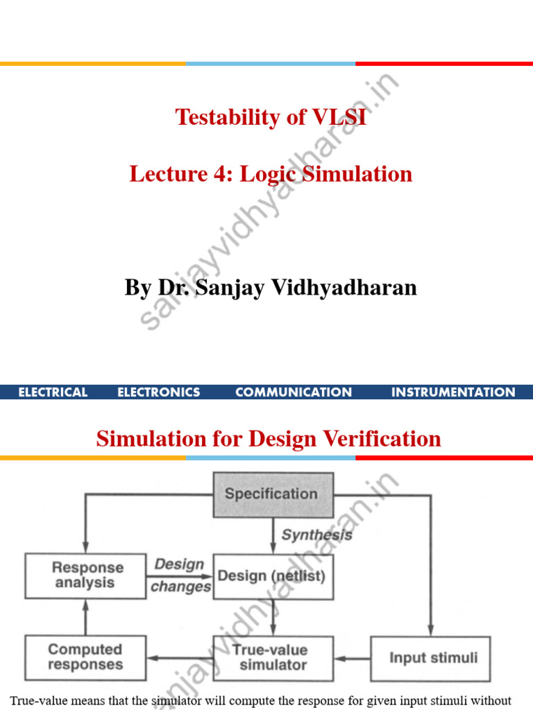 Lecture 04 Logic Simulation Pdf Electrical Network Logic Gate