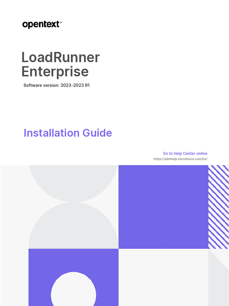 Loadrunner Installation PDF Installation Programs