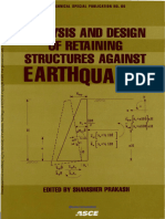 Analysis and Design of Retaining Structures Against Earthquakes