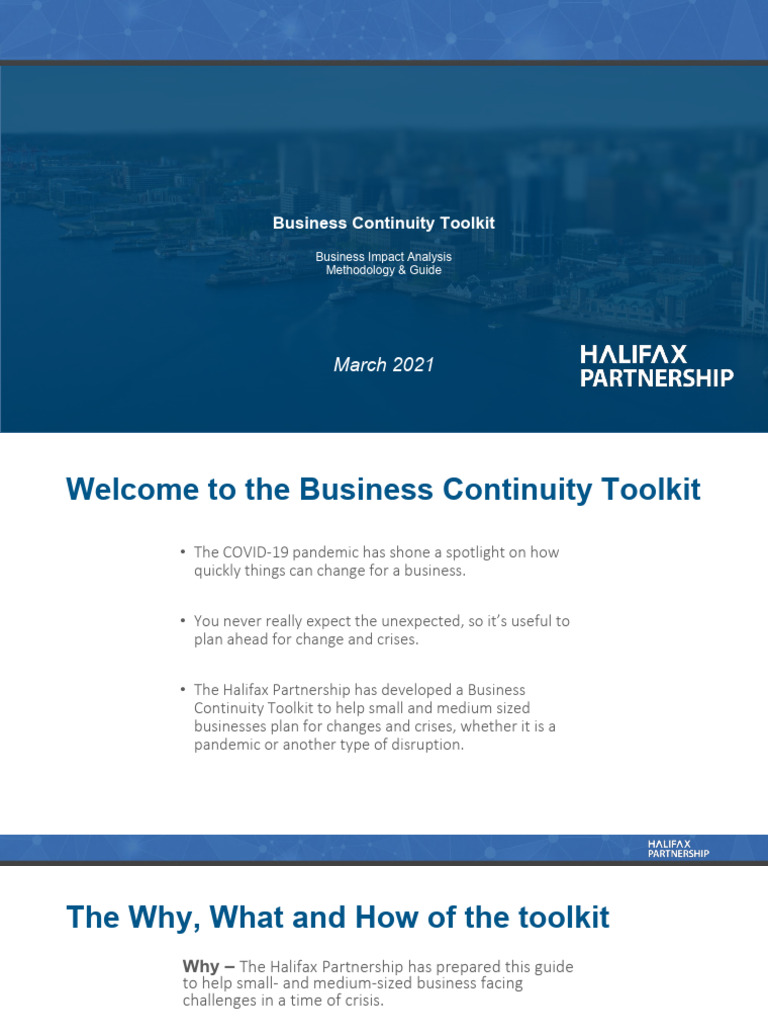 Business Continuity Management Toolkit | PDF | Business | Systems Science