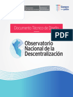 Observatorio Nacional de Descentralizacion