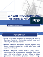 Materi 4 - Linear Programming Metode Simpleks