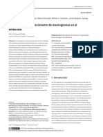 Fisiopatologia Del Crecimiento de Meningiomas en El Embarazo