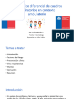 Diagnostico Diferencial de Cuadros Respiratorios en Contexto Ambulatorio