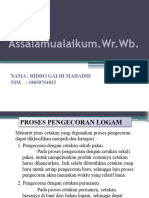 Pengecoran Logam 1