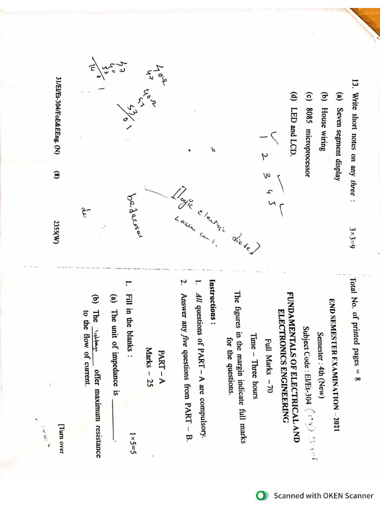 Feee 2021 Assam Polytecnic | PDF