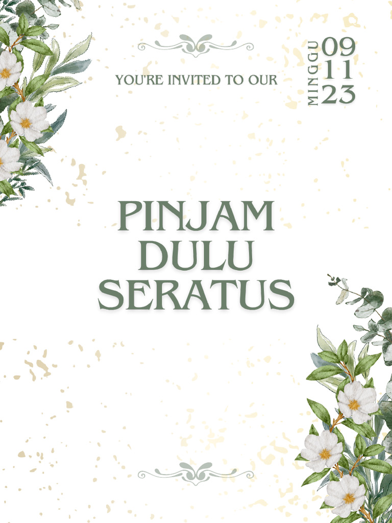 Undangan Pernikahan Pdf
