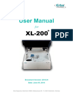User Manual For XL-200 - v2018.01