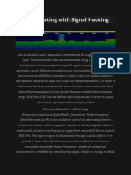 SDR - Starting With Signal Hacking