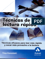 Tecnica de Lectura Rapida - Tina Konstant