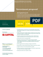 IQ Capital Fund IV Investment Proposal