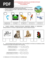 Clasa Pregatitoare CLR - Fisa de Evaluare Finala | PDF