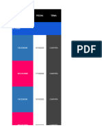 Calendario Community Manager Crehana