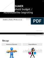 11T1W2 The Household Budget (1-3)