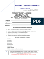 Práctica Individual I de Ecología y Medio Ambiente 2023-02, Mtro. Bairon Areché