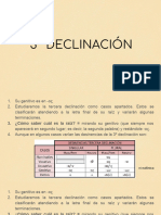 3ª declinación hst ντ