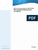 IMCAD036 (Apr 2016) Neurological Assessment of A Diver (14849)