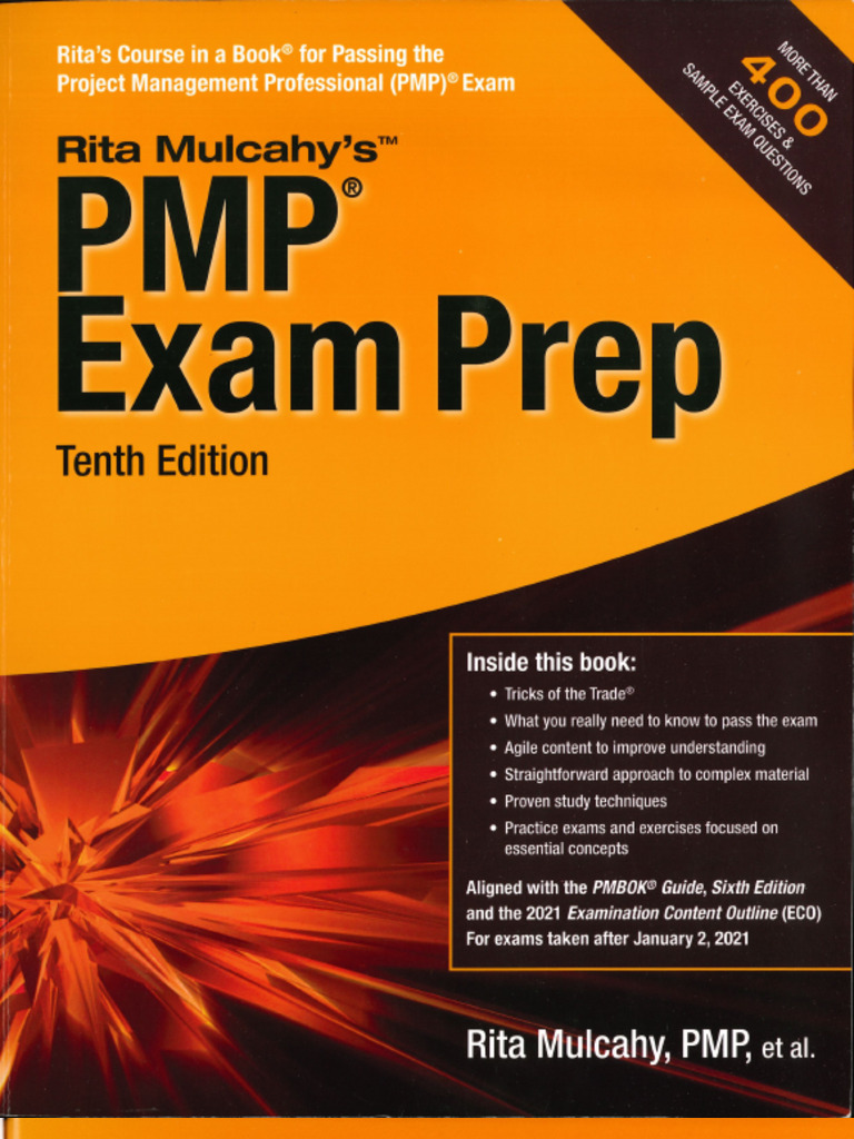 Rita Mulcahy's PMP Exam Prep 第6版 Scrib Rita Mulcahy | PDF