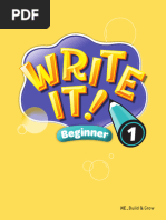 First Writing Book for Grade 1 | PDF | Noun | Verb