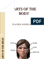 Parts of The Body Activities Promoting Classroom Dynamics Group Form 53928