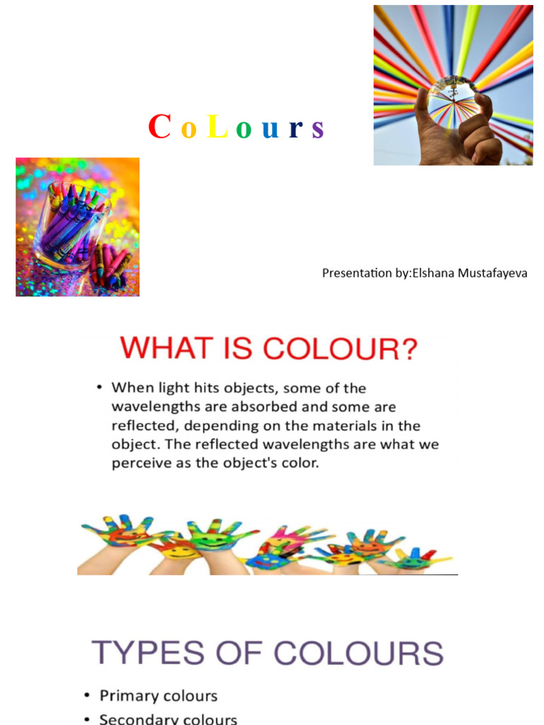 English Colours | PDF