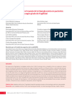 Recomendaciones en El Manejo de La Hiperglucemia en Pacientes Con Diabetes Mellitus Según Grado de Fragilidad RedGDPS