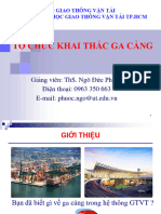 Tổng Quan Về Ga - Cảng