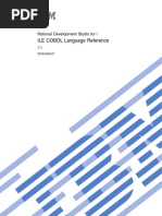 Manual ILE COBOL Language Reference - English