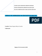 Modulo de Andragogia para Formação de Professores em Moçambique