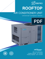 ZERO Brand 6.2-45 Ton Inverter Rooftop Package Unit