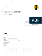 Registre D'élevage Gratuit Plateforme Du Miel