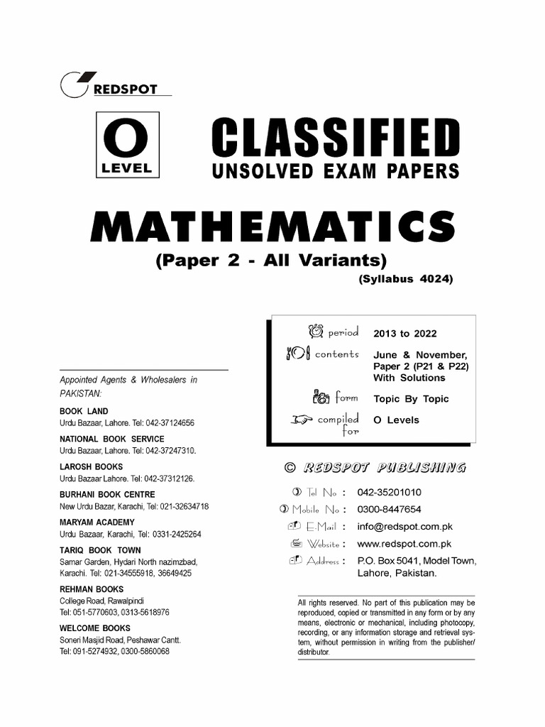 OL CLFD Math P2 | PDF