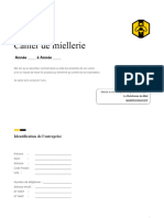 Cahier Miellerie Gratuit Plateforme Du Miel