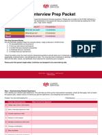 Star Method Interview Prep Packet 2020