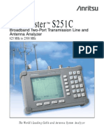 Site Master s251c Overview