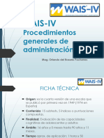 2-WAIS IV - Aplicación General