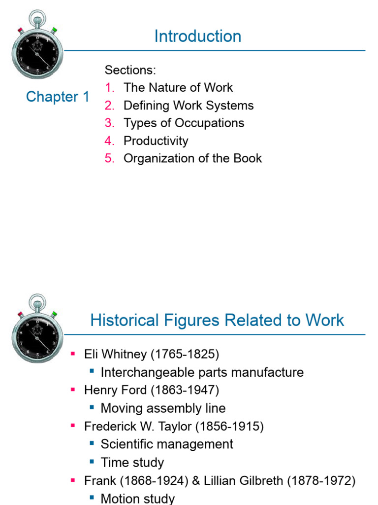 Understanding Work Systems | PDF | Labour Economics | Factors Of Production