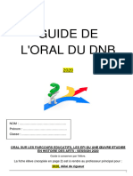 Guide Oral DNB