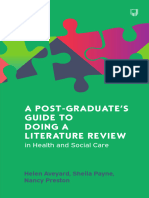 Helen Payne Sheila Preston Nancy Aveyard - A Post-Graduate's Guide To Doing A Literature Review in Health and Social Care,-Open Univ Press (2021)