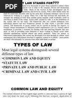 Introduction To Law