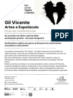 Gil Vicente. Artes e Espetáculo