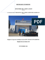 Rapport D'expertise Technique Du Lycée IBN CHARAF ENNADHOUR